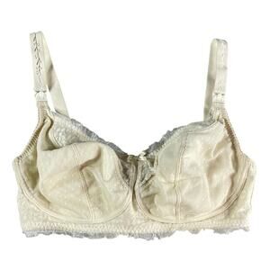 Bravado Cream Lace Trim Nursing Bra